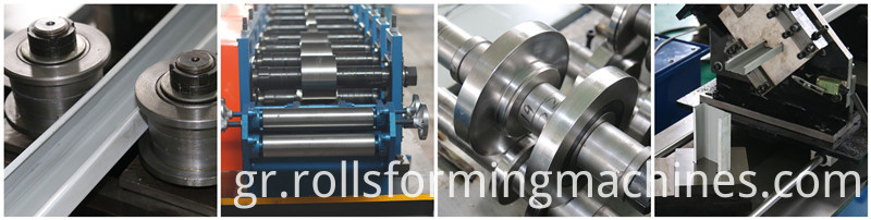 Μηχανή σχηματισμού κυλίνδρων καναλιών88 Channel Roll Forming Machine88
